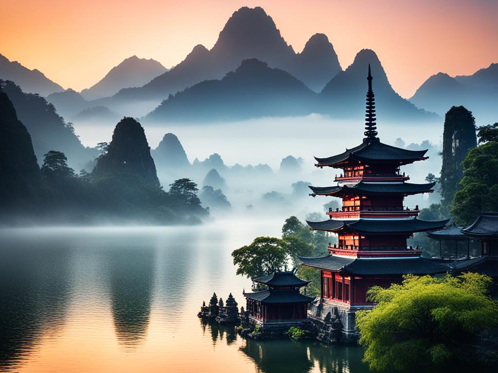 Artistic Landscape of East Asia