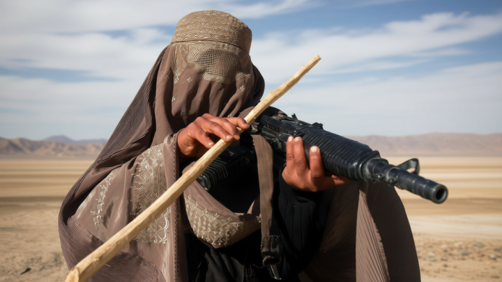 Mind-bending photos by anonymous cousins show the pain and dreams of Afghan women