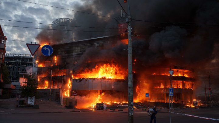 Russia pounds Kyiv in powerful drone and missile attack