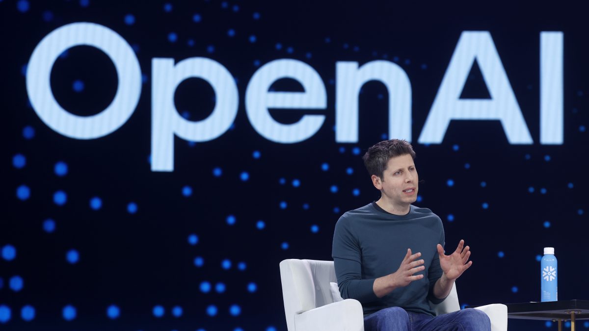 Open AI CEO Speaks At Annual Snowflake Summit In San Francisco