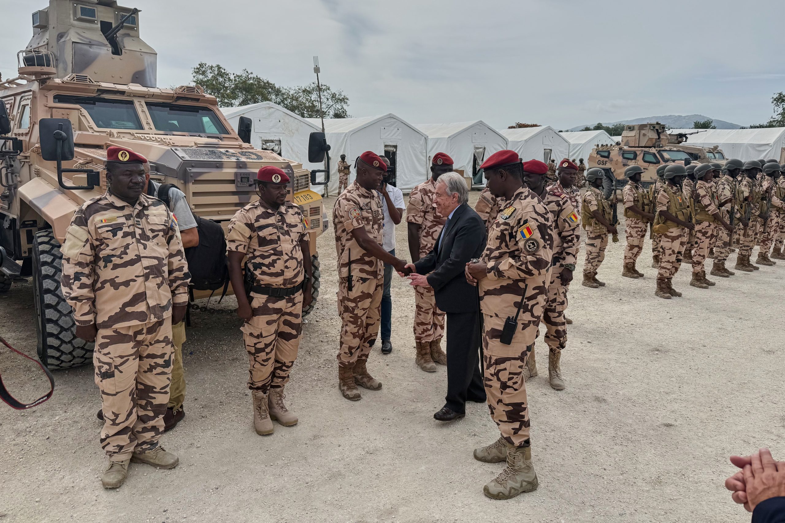 UN chief visits Haiti, where a new ‘gang-suppression force’ will be deployed
