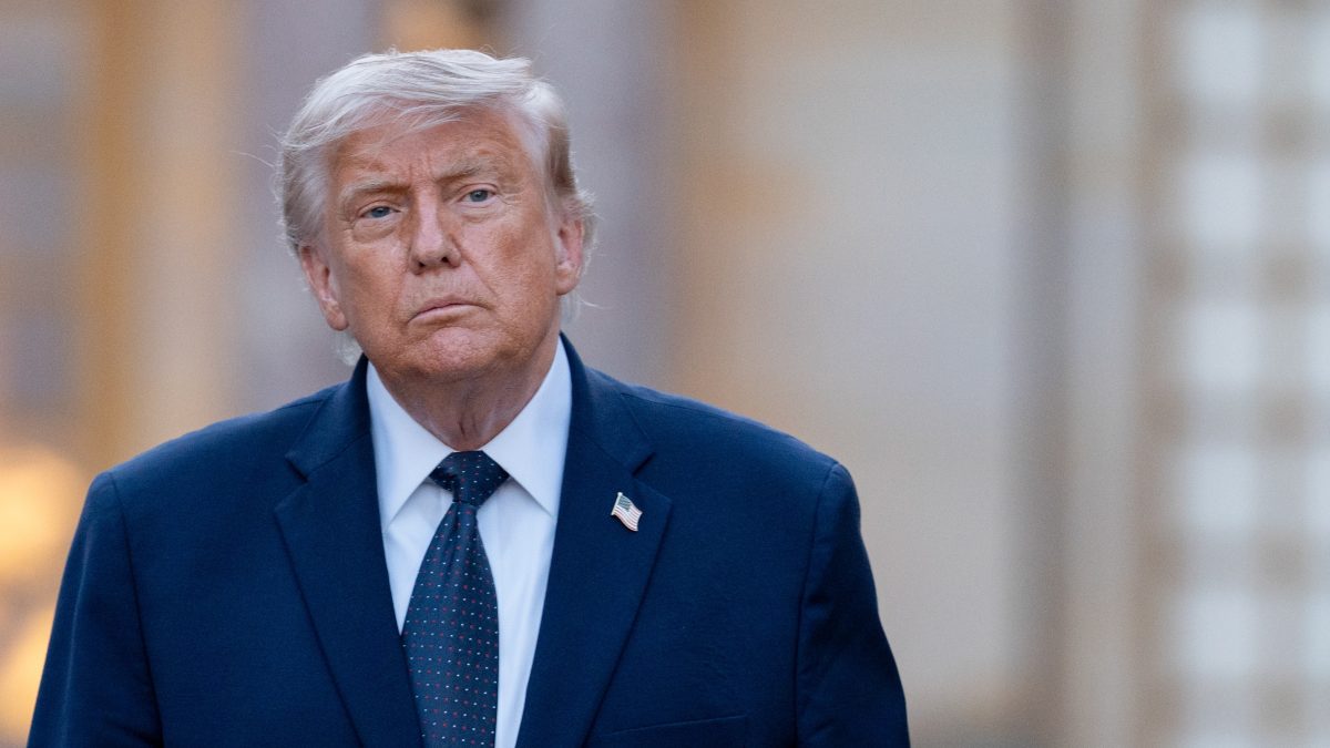 French President Macron Hosts US President Trump At Versailles Palace Dinner