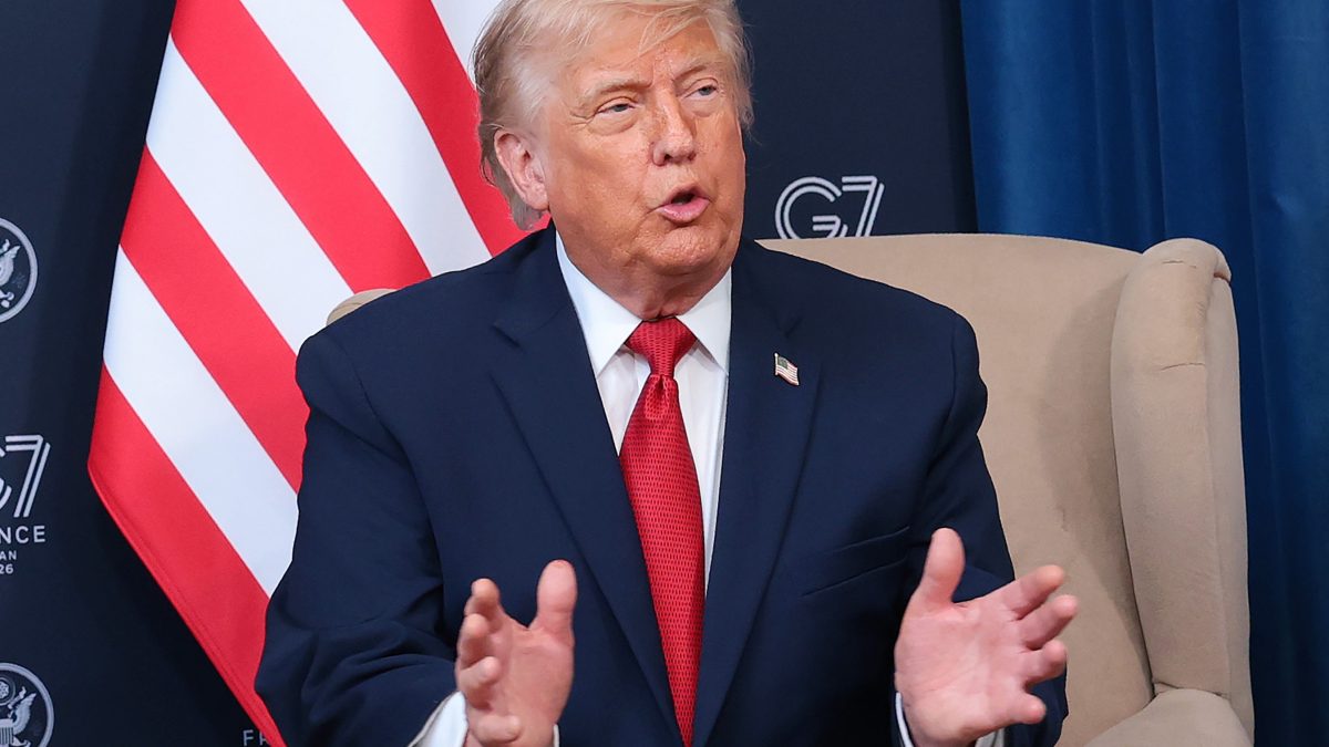 President Trump Attends G7 Summit In Evian, France
