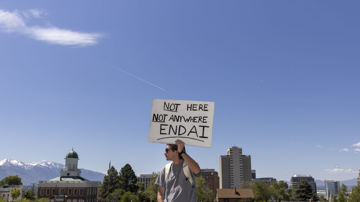 Utahns Protest Against Proposed Data Center At State Capitol
