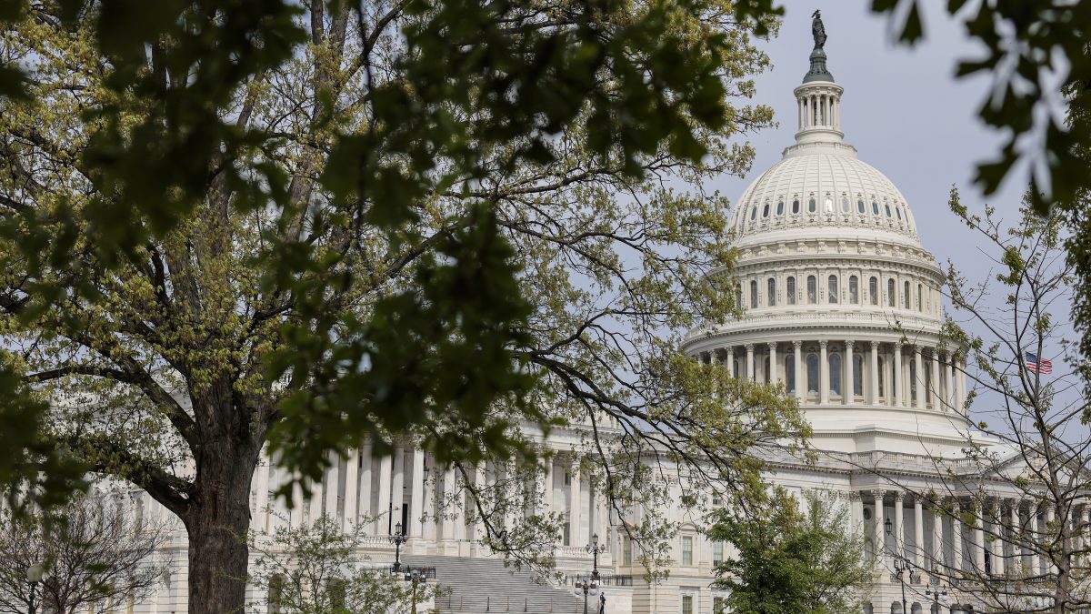 Senators Return To Capitol After Easter Break