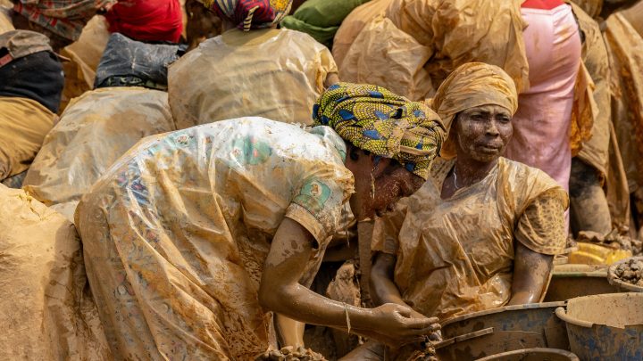 In the Ebola epicenter, a gold-mining town reacts with fear, disbelief and grit
