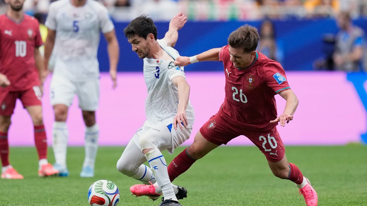 Uzbekistan Portugal WCup Soccer