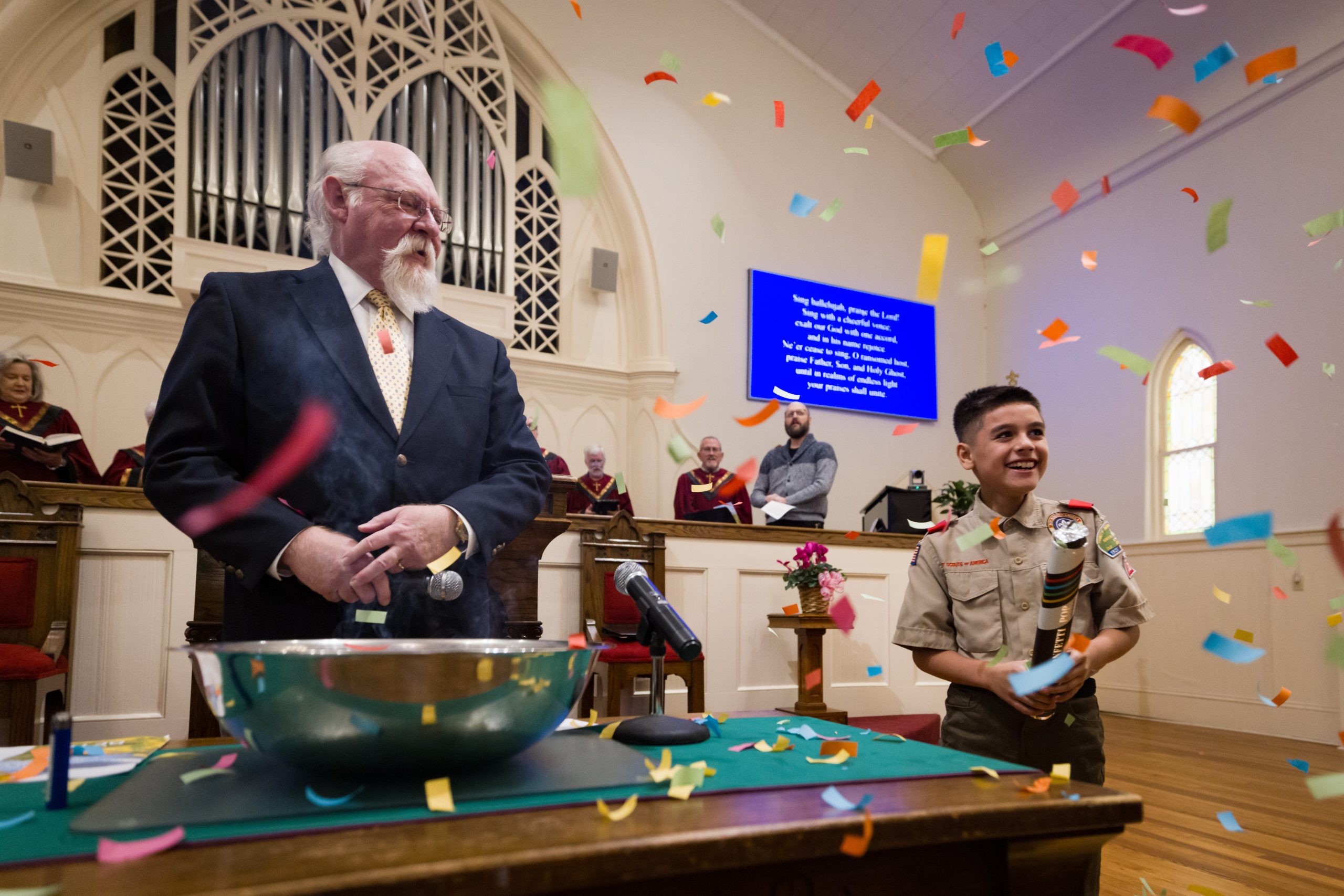 These church members disagree on politics. Together they’re wiping out medical debt
