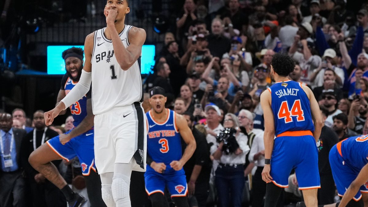 APTOPIX NBA Finals Knicks Spurs Basketball