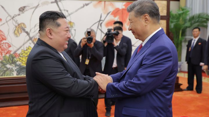 Xi and Kim express hopes for greater ties between China and North Korea