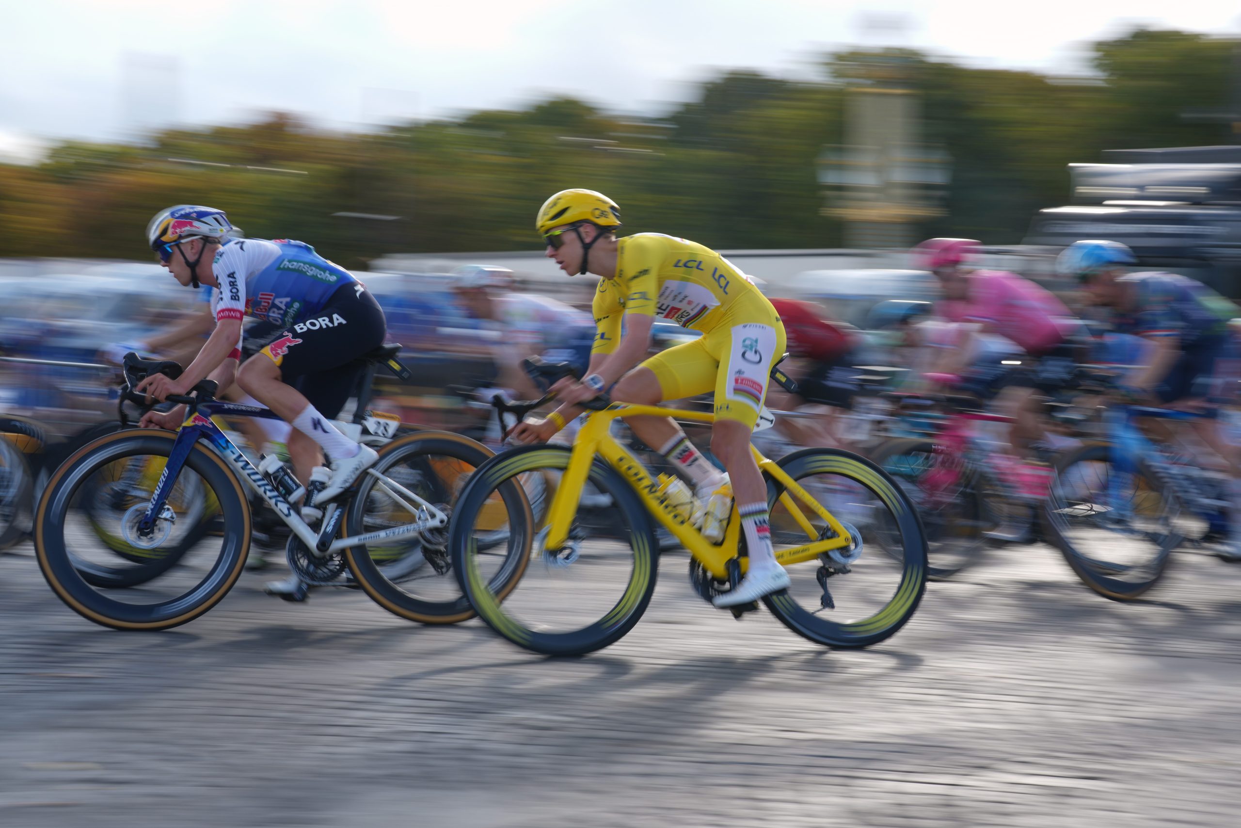Tadej Pogačar of Slovenia wins the 2026 Tour de France, his fifth victory in the race