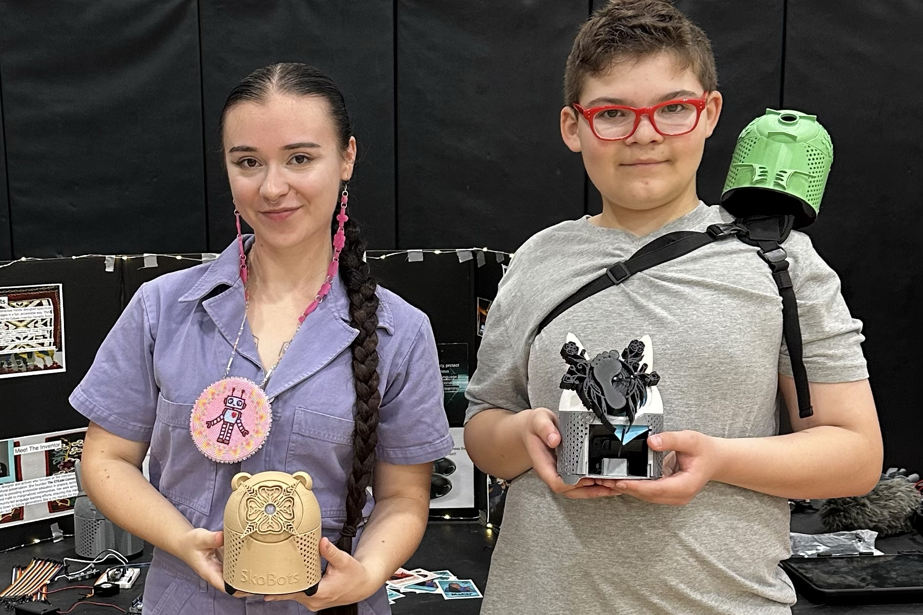 Meet the robots programmed by kids to speak their Indigenous languages