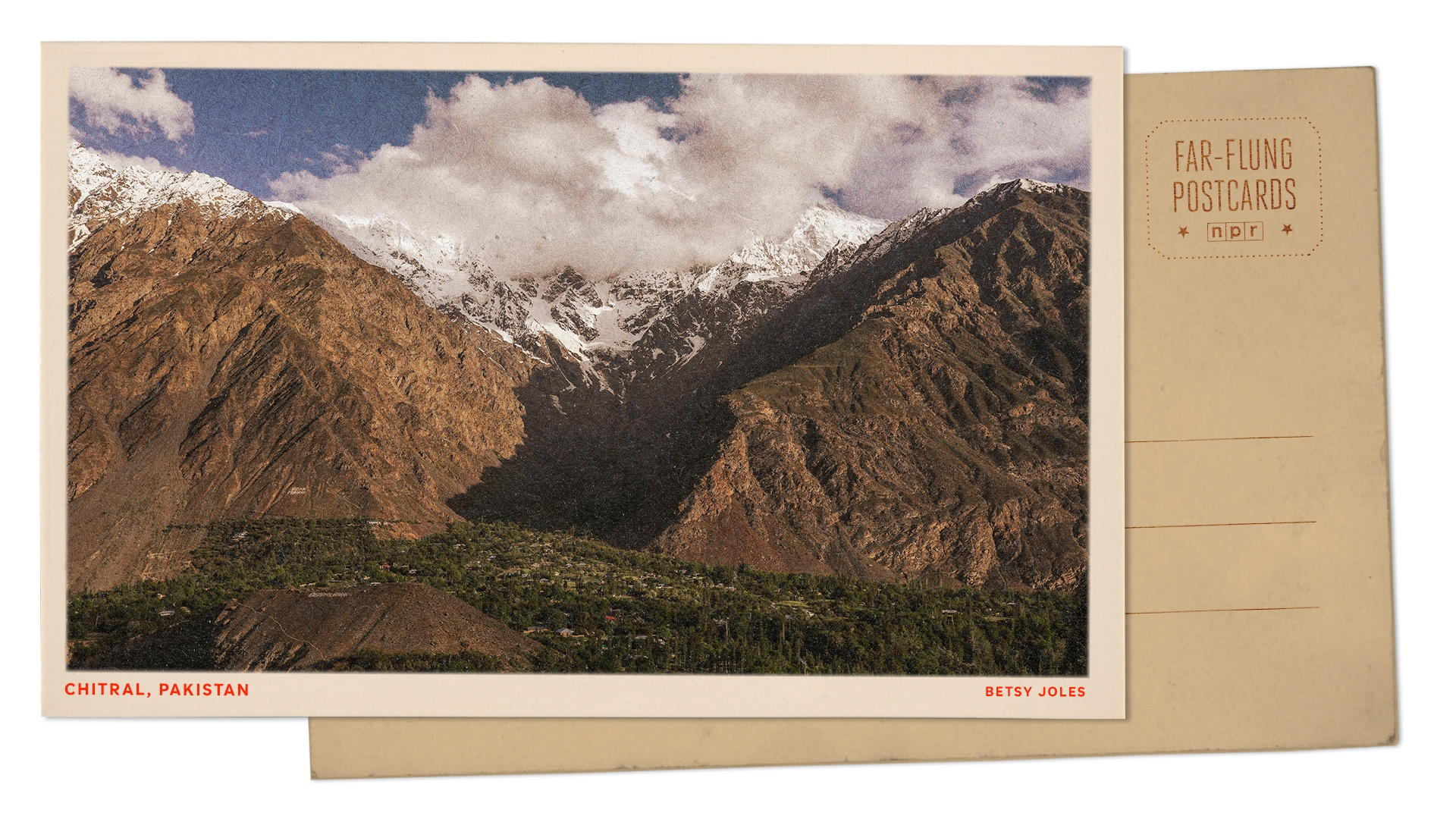 Greetings from an isolated region in northern Pakistan’s Hindu Kush mountains