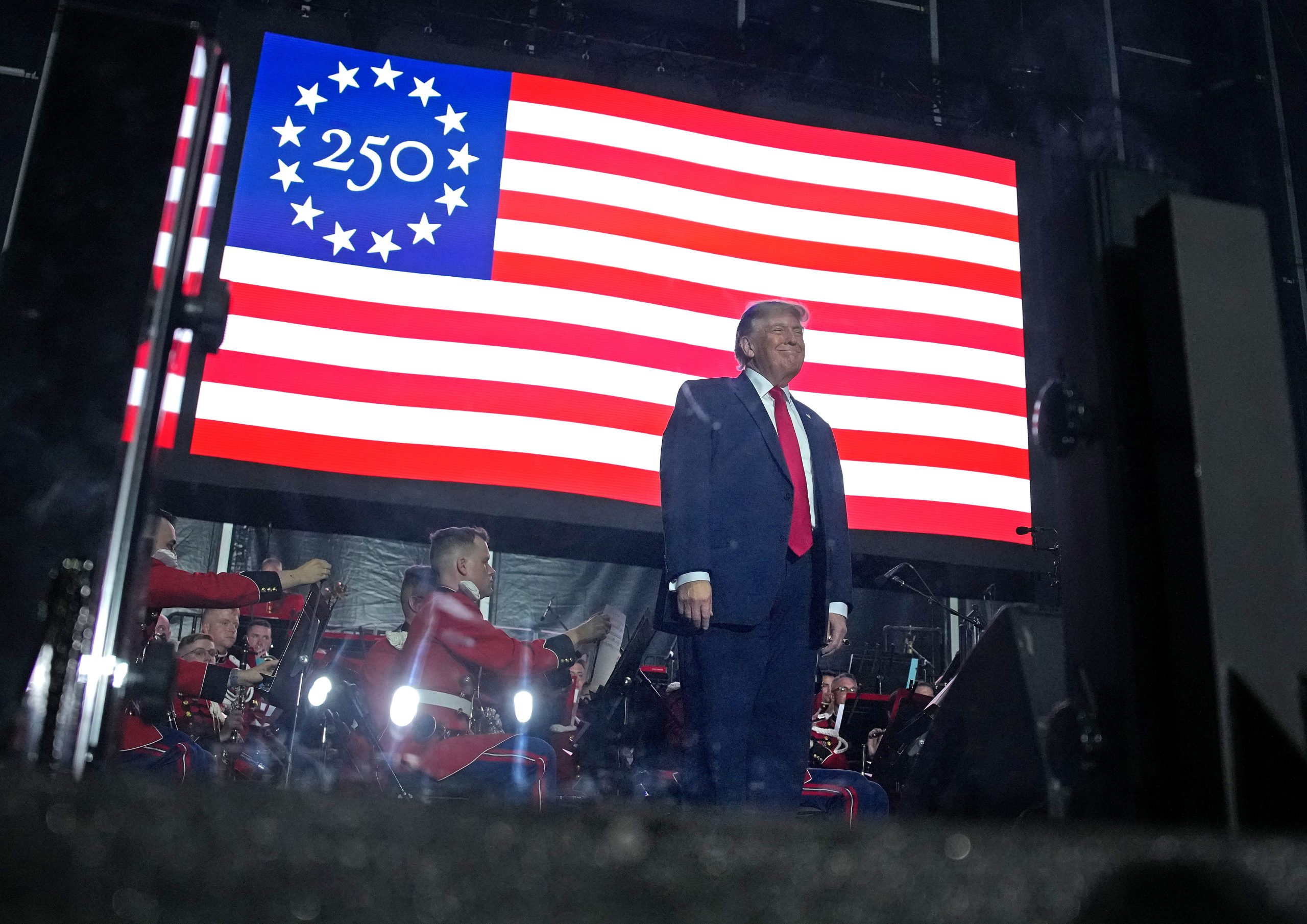 House Democrats accuse Trump of ‘hijacking’ America’s 250th birthday for his own gain