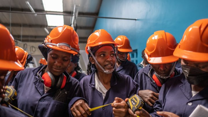 Construction is a man’s game. These women are demolishing the barriers