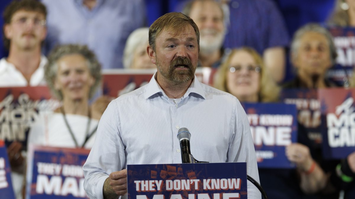 Maine Senate Candidate Graham Platner Holds His Primary Election Night Event