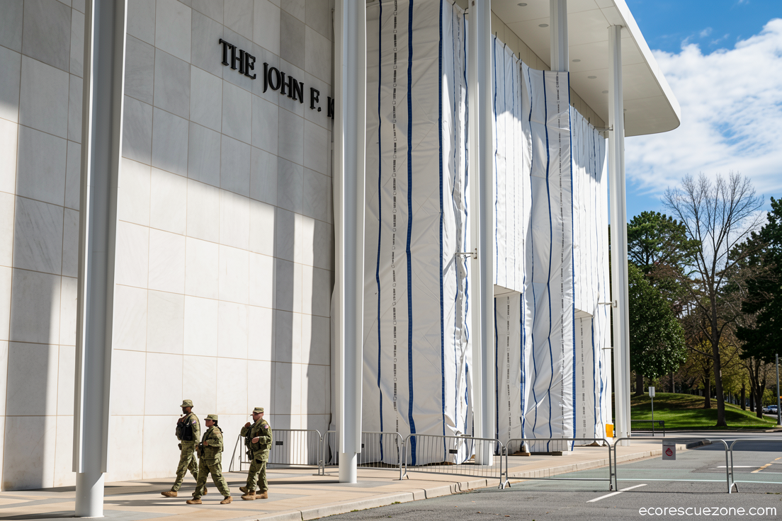 Appeals court denies Trump’s request to halt removal of his name from the Kennedy Center
