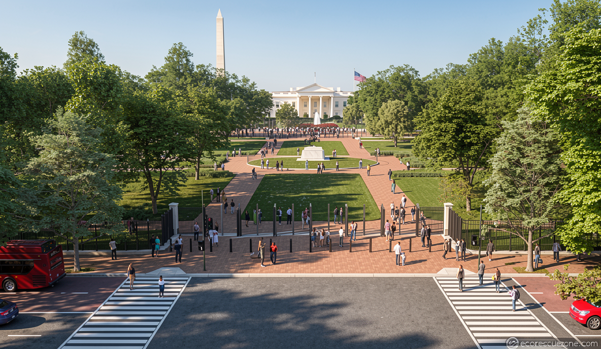 Trump wants a permanent fence around the D.C. park known for White House protests
