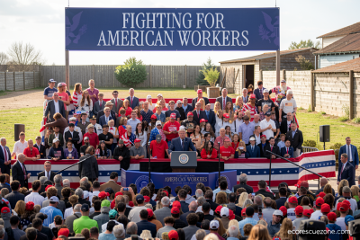 Trump has campaigned more so far in 2026 midterms than he did at this point in 2018