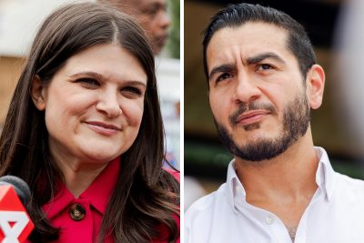 In the race for Senate in Michigan, multiple party fights are colliding for Democrats