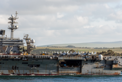 USS Washington to relieve USS Lincoln. And, Jared Kushner to meet with Netanyahu