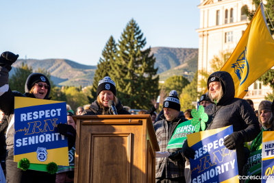 Striking hospital employees sound alarm over workplace violence