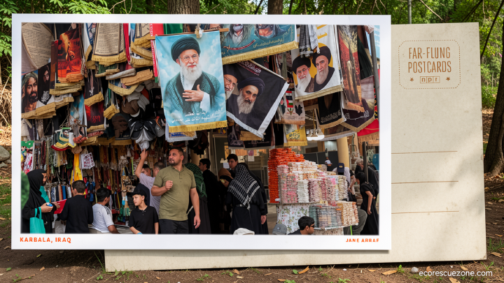Greetings from Karbala, Iraq, where millions gathered for a Shia pilgrimage