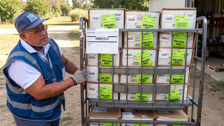Judge clears the way for Postal Service work on Trump’s mail-in voting order for now