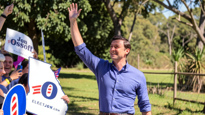 Jon Ossoff, usually a head down senator, has found a formula to excite Democrats